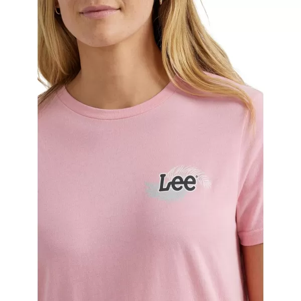 Lee Womens Graphic TeePeony Heather