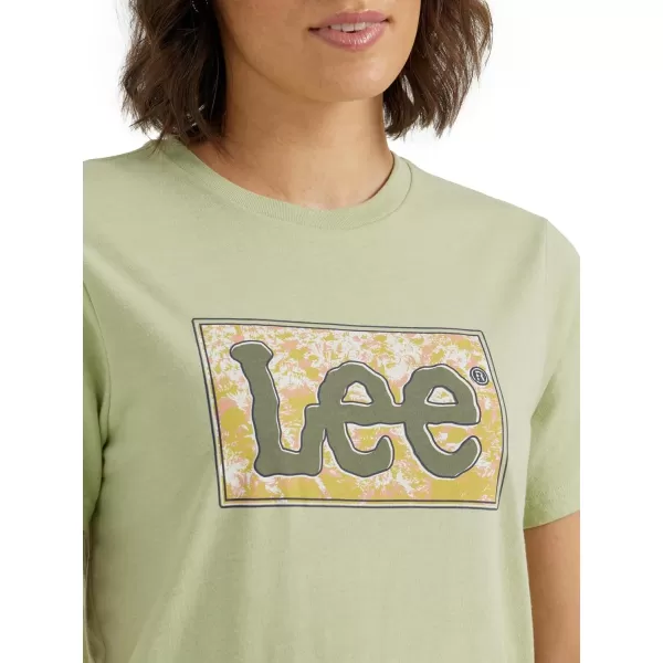 Lee Womens Graphic TeeReseda Heather