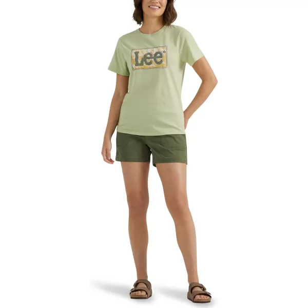 Lee Womens Graphic TeeReseda Heather