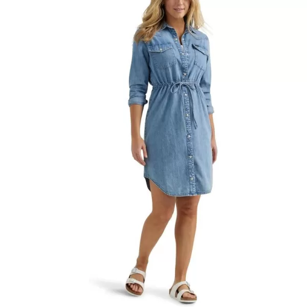 Lee Womens Legendary Western Denim Shirt DressMt Range