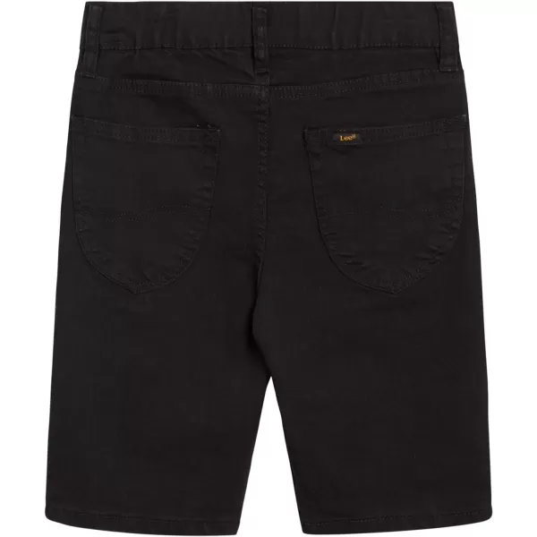 Lee Boys Denim Shorts  Extreme Stretch Denim Jean Shorts for Boys 818 and HuskyBlack