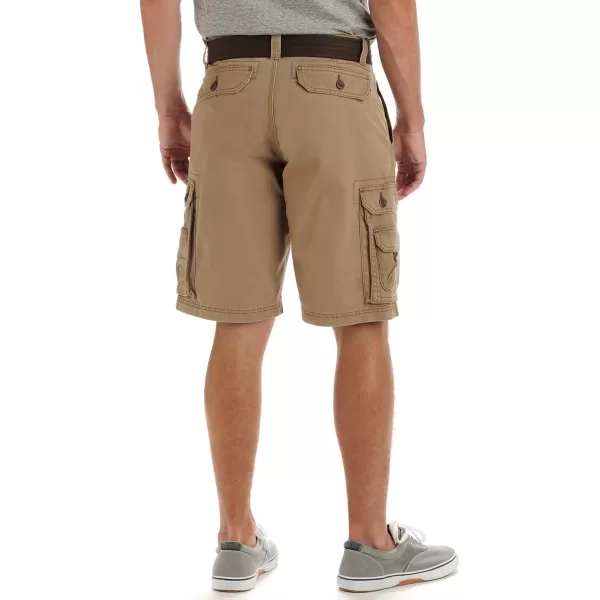 Lee Mens Big  Tall New Belted Wyoming Cargo ShortBronze