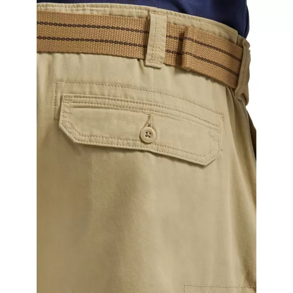 Lee Mens Big  Tall New Belted Wyoming Cargo ShortBuff