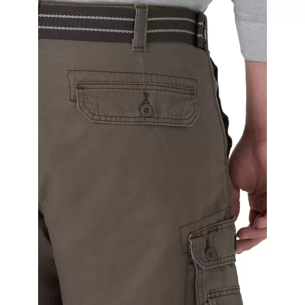 Lee Mens Big  Tall New Belted Wyoming Cargo ShortVapor