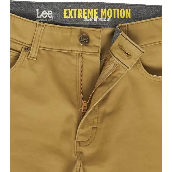 Lee Mens Extreme Motion 5Pocket Synthetic Straight PantNomad