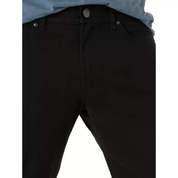 Lee Mens Extreme Motion 5Pocket Synthetic Straight PantUnionall Black