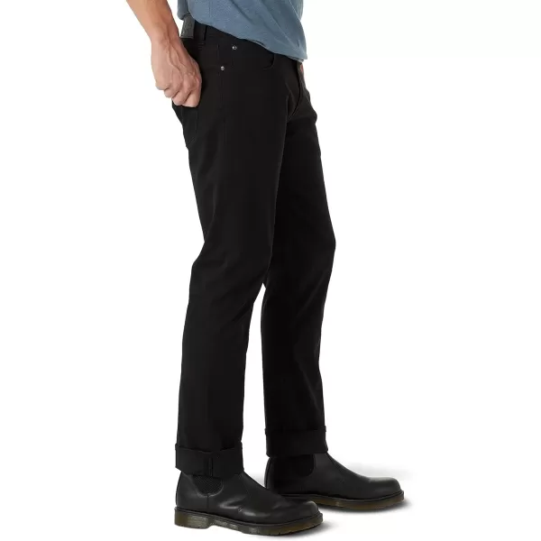 Lee Mens Extreme Motion 5Pocket Synthetic Straight PantUnionall Black