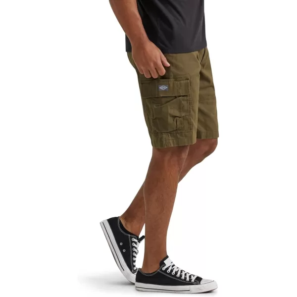 Lee Mens Extreme Motion Carolina Cargo ShortOlive Night