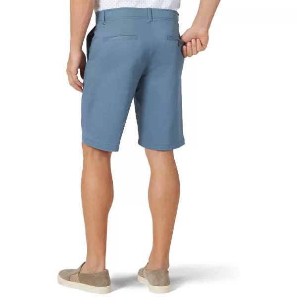 Lee Mens Extreme Motion Flat Front ShortBlue Mirage