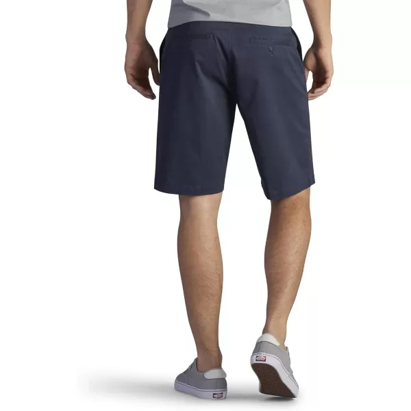 Lee Mens Extreme Motion Flat Front ShortNavy