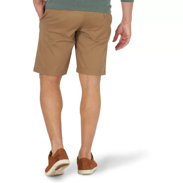 Lee Mens Extreme Motion Flat Front ShortOriginal Khaki