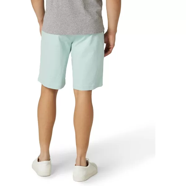 Lee Mens Extreme Motion Flat Front ShortSea Green