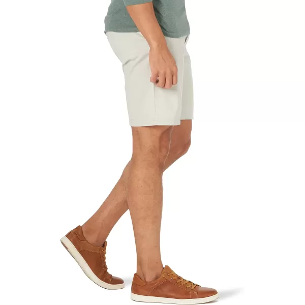 Lee Mens Extreme Motion Flat Front ShortStone