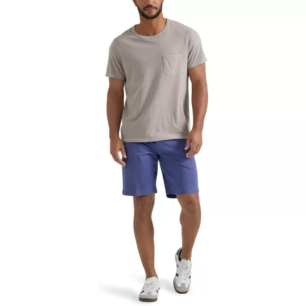 Lee Mens Extreme Motion Flat Front ShortSurf Blue