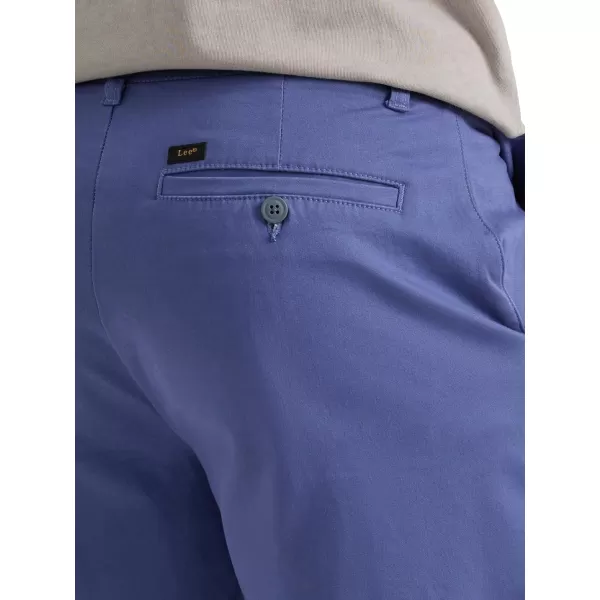 Lee Mens Extreme Motion Flat Front ShortSurf Blue