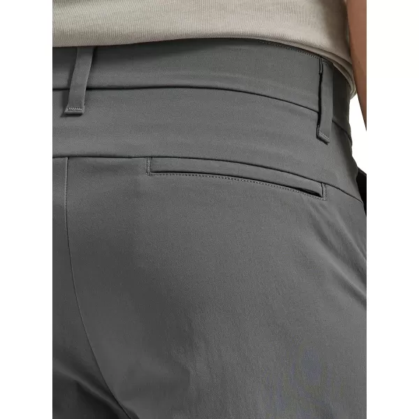 Lee Mens Extreme Motion Regular Fit Synthetic Flat Front ShortCharcoal