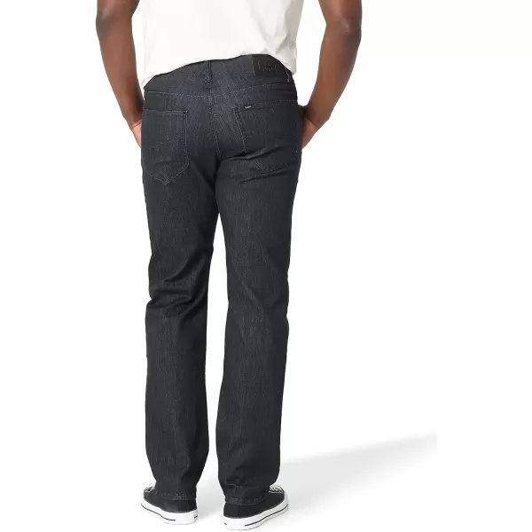 Lee Mens Extreme Motion Regular Straight JeanBlack