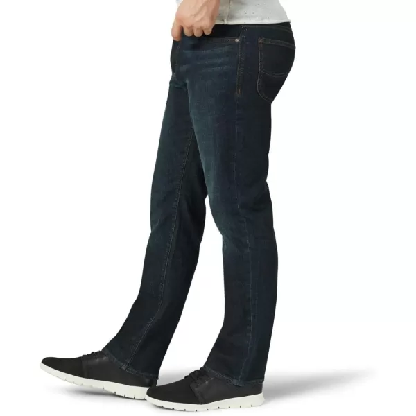 Lee Mens Extreme Motion Regular Straight JeanNight Owl