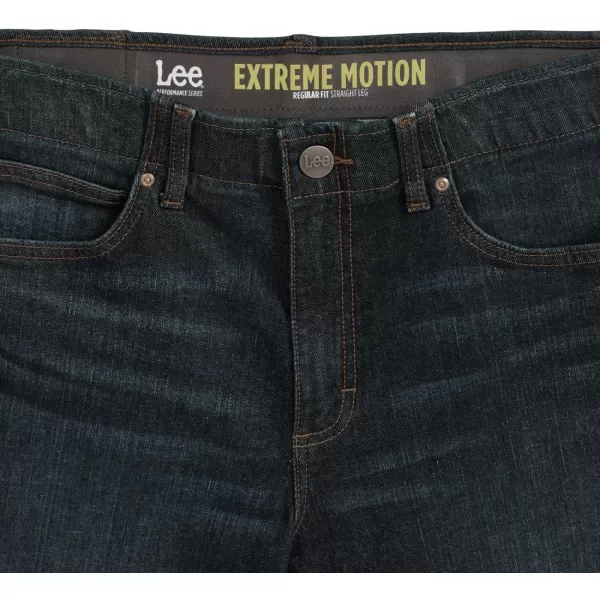 Lee Mens Extreme Motion Regular Straight JeanNight Owl