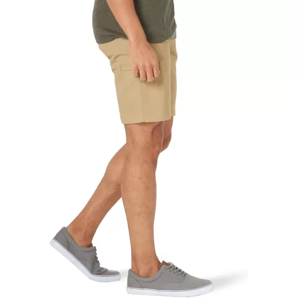 Lee Mens Extreme Motion Welt Cargo ShortFawn