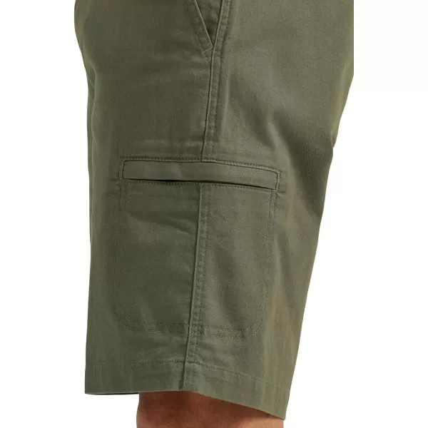 Lee Mens Extreme Motion Welt Cargo ShortOlive Grove