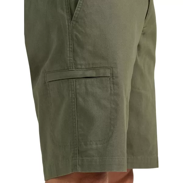 Lee Mens Extreme Motion Welt Cargo ShortOlive Grove