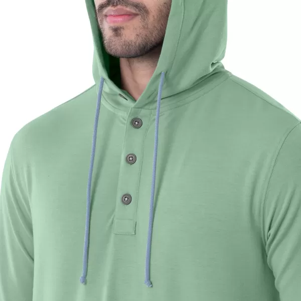 Lee Mens French Terry Hooded SweatshirtBasil