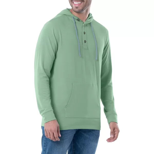 Lee Mens French Terry Hooded SweatshirtBasil