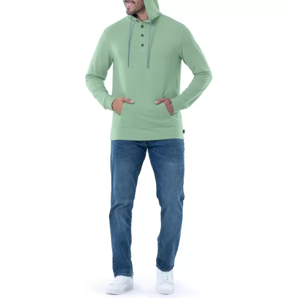 Lee Mens French Terry Hooded SweatshirtBasil