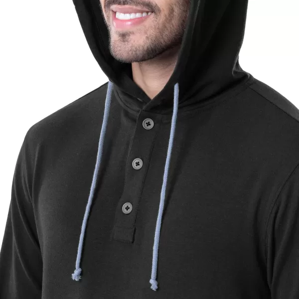 Lee Mens French Terry Hooded SweatshirtBlack