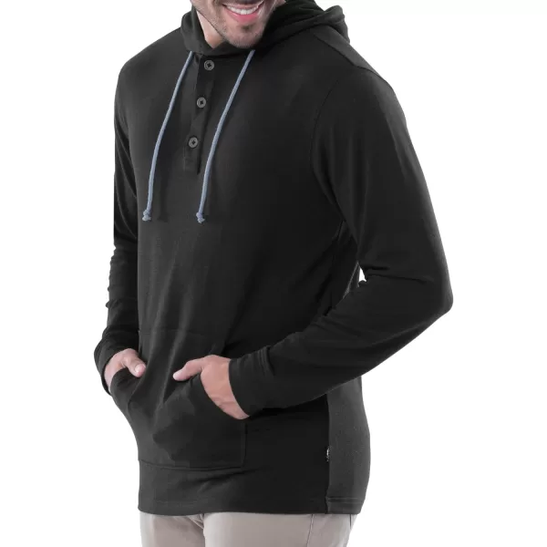 Lee Mens French Terry Hooded SweatshirtBlack