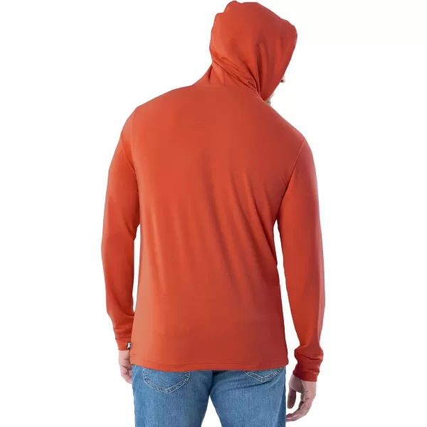 Lee Mens French Terry Hooded SweatshirtFiesta Orange