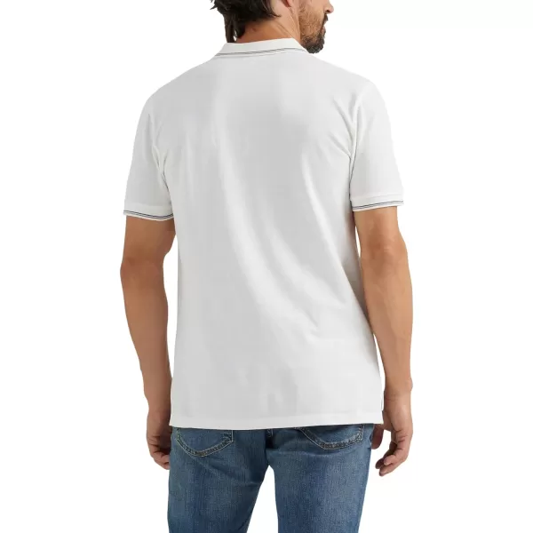 Lee Mens Legendary PoloBright White