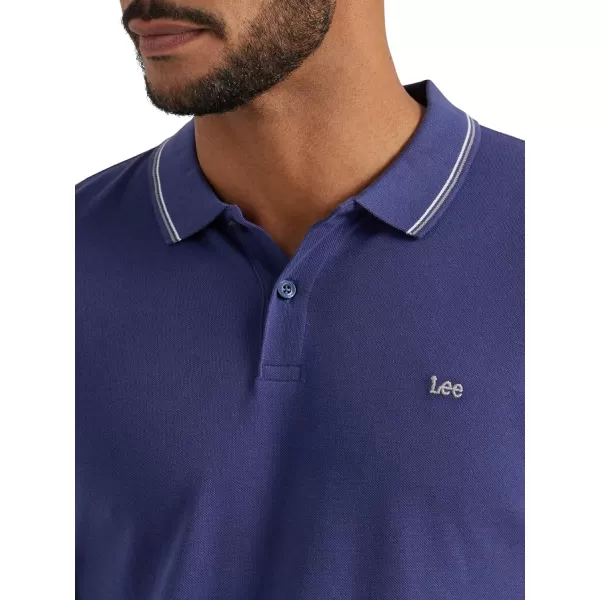 Lee Mens Legendary PoloMedieval Blue