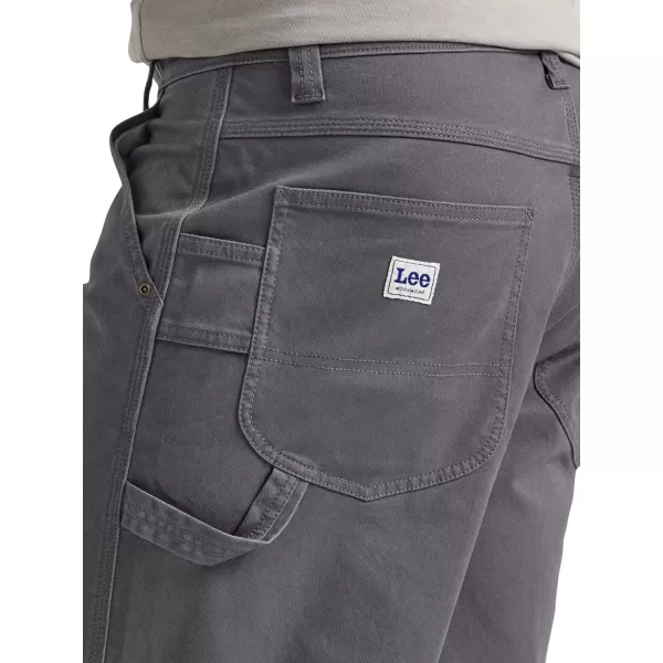 Lee Mens Legendary Workwear Carpenter ShortPainters Gray