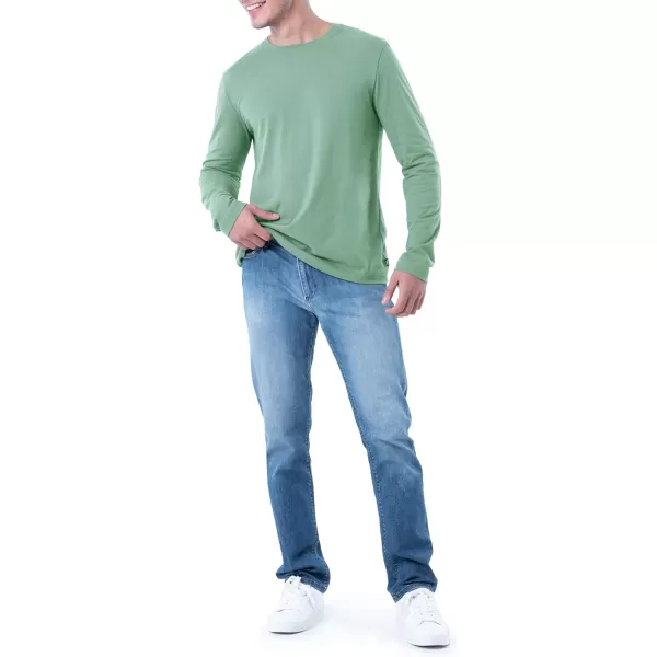 Lee Mens Long Sleeve Cotton TShirtBasil