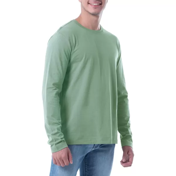 Lee Mens Long Sleeve Cotton TShirtBasil