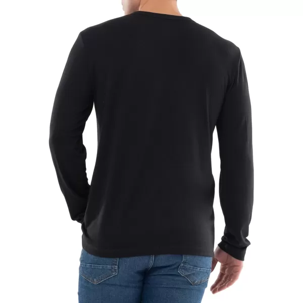 Lee Mens Quick Dry Long Sleeve TeeBlack