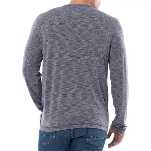 Lee Mens Quick Dry Long Sleeve TeeSmoke Heather