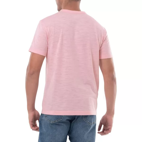 Lee Mens Short Sleeve Slub TeeCoral Blush