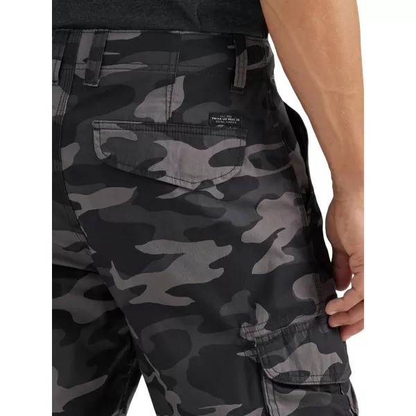 Lee Mens Sur Cargo ShortBlack Ellis Camo