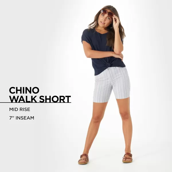 Lee Womens Legendary 7 Chino WalkshortCinnamon