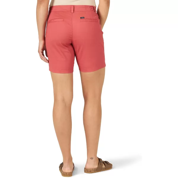 Lee Womens Legendary 7 Chino WalkshortCinnamon