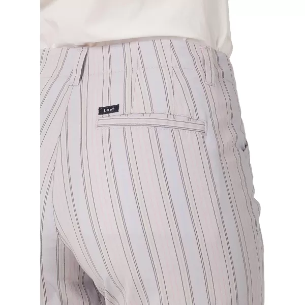 Lee Womens Legendary 7 Chino WalkshortMisty Lilac Stripe