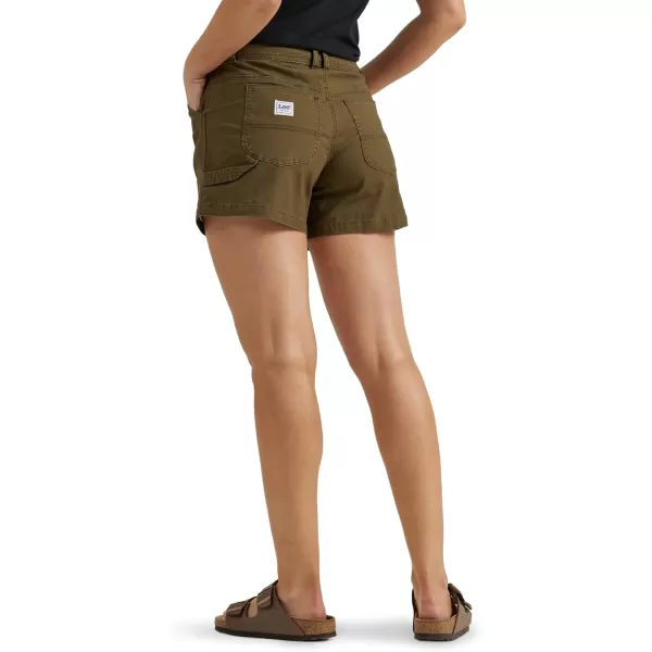 Lee Womens Legendary Carpenter ShortOlive Night