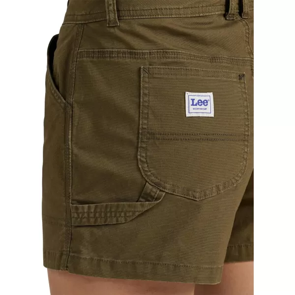 Lee Womens Legendary Carpenter ShortOlive Night