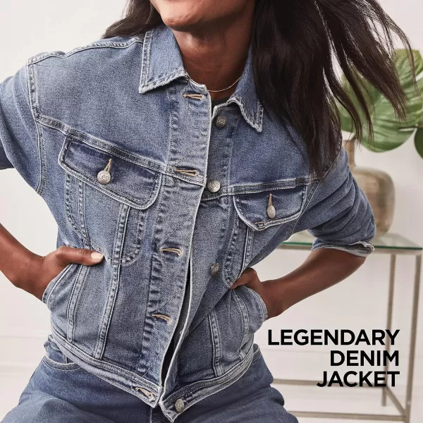 Lee Womens Legendary Rider Denim JacketBlack