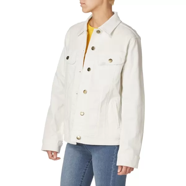Lee Womens Legendary Rider Denim JacketWhite