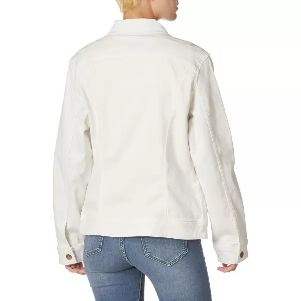 Lee Womens Legendary Rider Denim JacketWhite