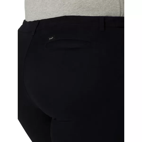 Lee Womens Plus Size Legendary 9 Chino Bermuda ShortBlack